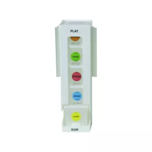 Module Blanc distributeur pour 5 boites